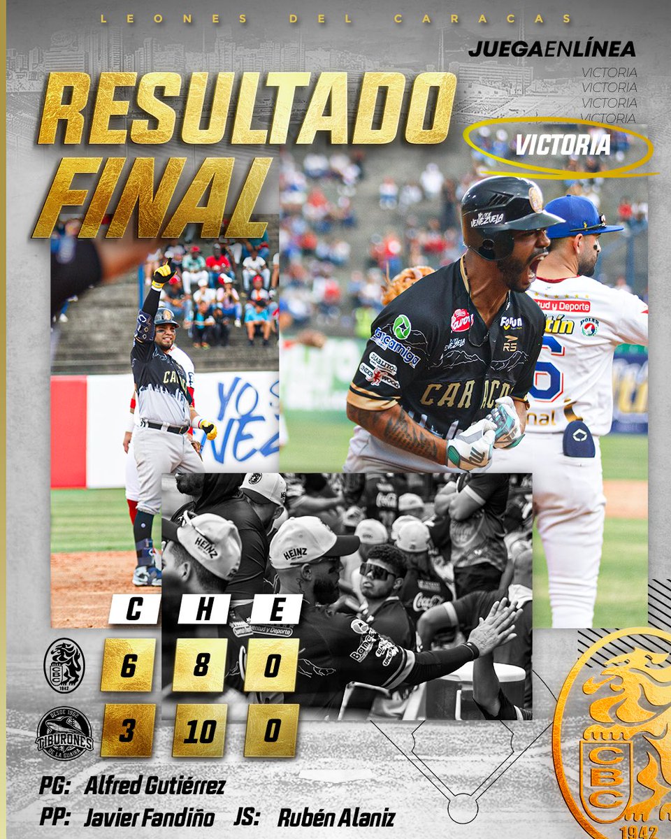 leones_cbbc's tweet photo. Hay cosas que no cambian🦁

¡LEONES DEL CARACAS!🔝

#CaraquistaSoy🦁 https://t.co/YPIvzyWoFG