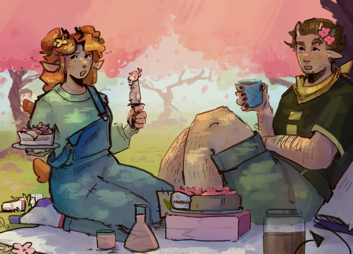 🌱 Oliver || 📌commish open (@green_mess_) on Twitter photo 