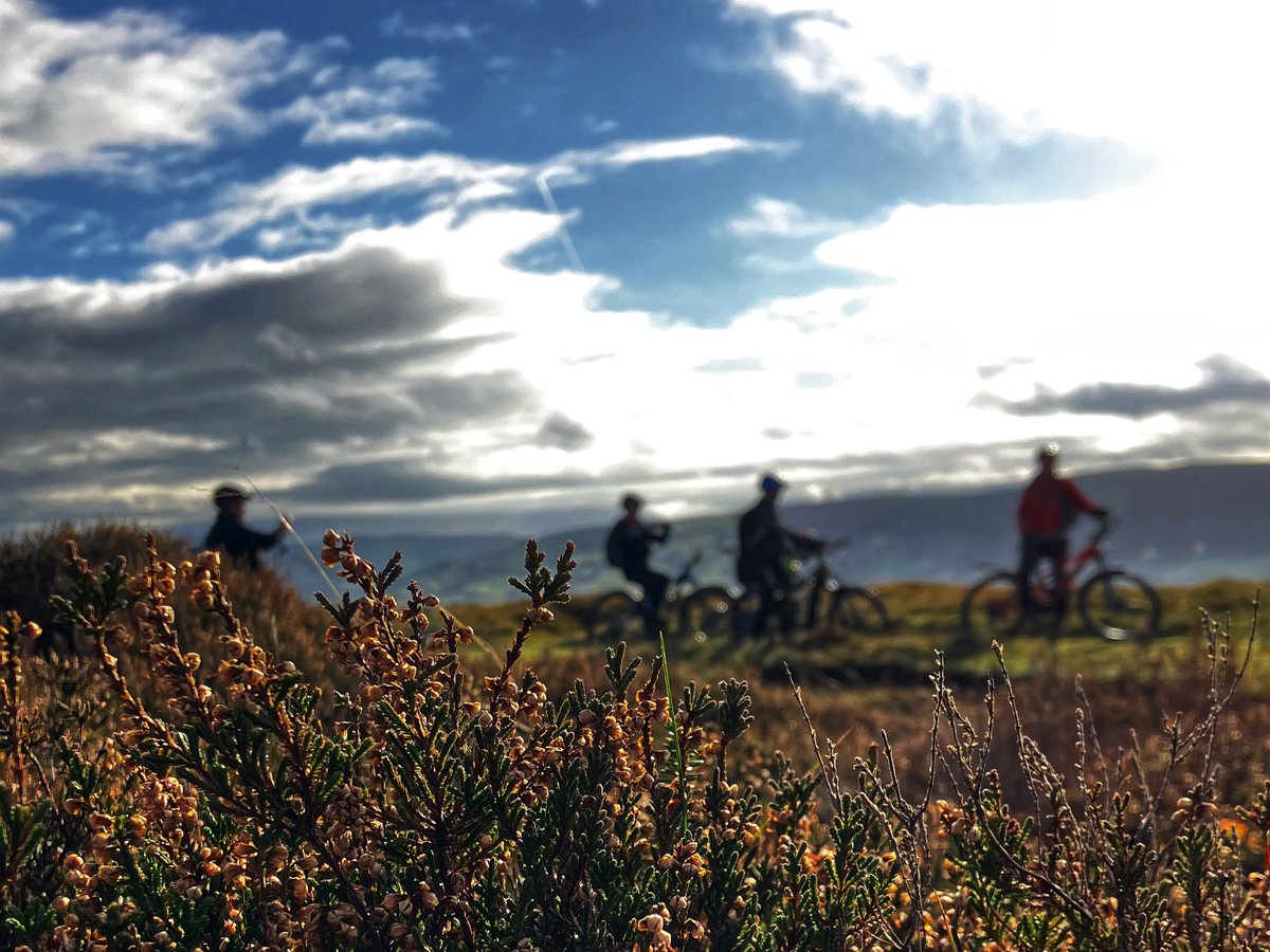 MTBleading's tweet photo. A bit of atmosphere in the #elanvalley today @mtbcymru https://t.co/Q0EQfuwmX6