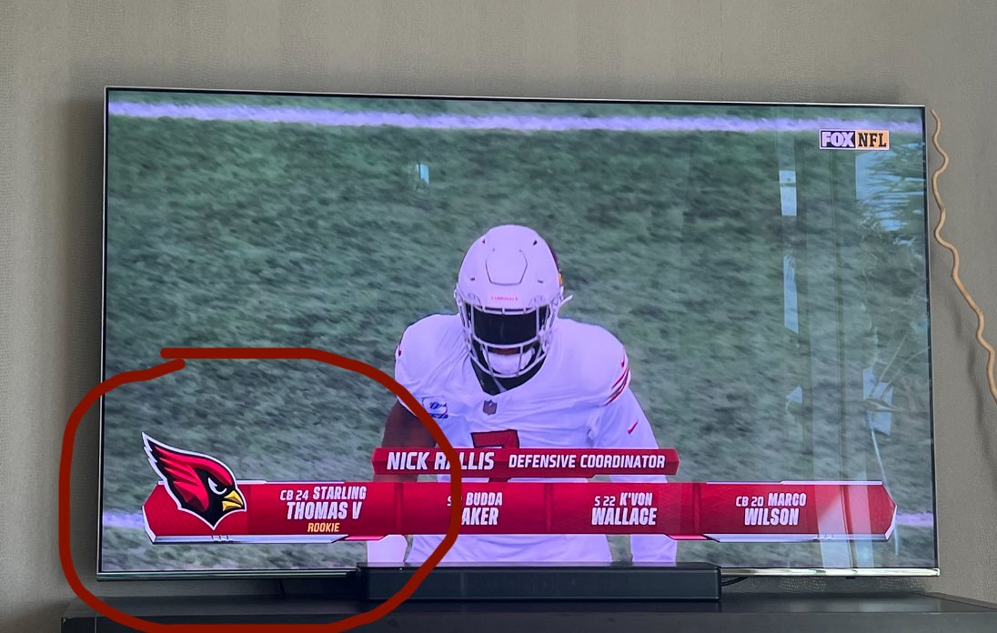 JustWinMGMT's tweet image. So proud of Starling Thomas V
@starling__4 

From going undrafted a few months ago to making his first NFL start at corner today. It’s a testament to his relentless work ethic &amp;amp; perseverance 🔥🫡

#LetsWinTogether #MDFNATION