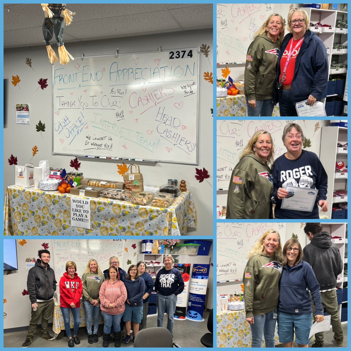 Lowes2374's tweet photo. #FrontEndAppreciation!! We got to #Celebrate our Amazing #Teams this week with good #food, #Prizes, #Games and #Awards!!! We are so #Thankful to have them as a part of our #Lowes #Family here @lowes2374❤️🎉👏
#event #appreciation #loweslife #thankyou 
@Anthony_Battle1 https://t.co/SduMSI5R2o