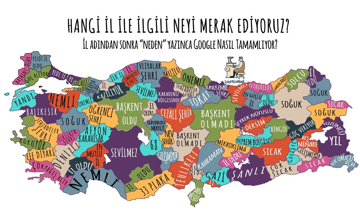 Haritaları seven, kartostat’ı takip etsin!
——————————
Hangi il ile ilgili neyi merak ediyoruz 👀
