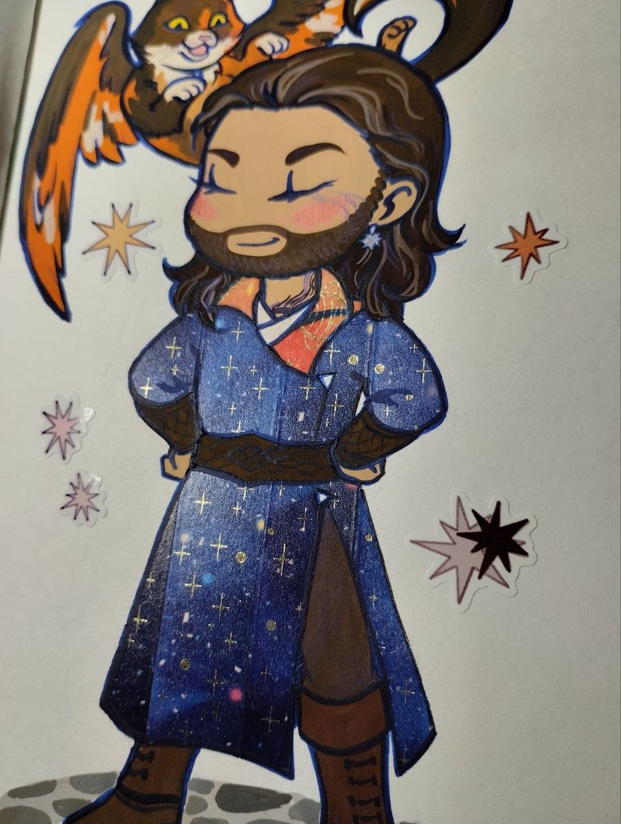 #BaldursGate3  #BaldursGate3Fanart #GaleDekarios 
shiny wizard boy