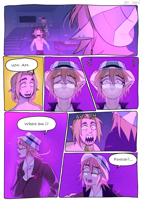 (1/3) CHAPTER 3! go watch the other parts on my profile to get more context xd  #foreverfanart #brunimfanart #badboyhalofanart 