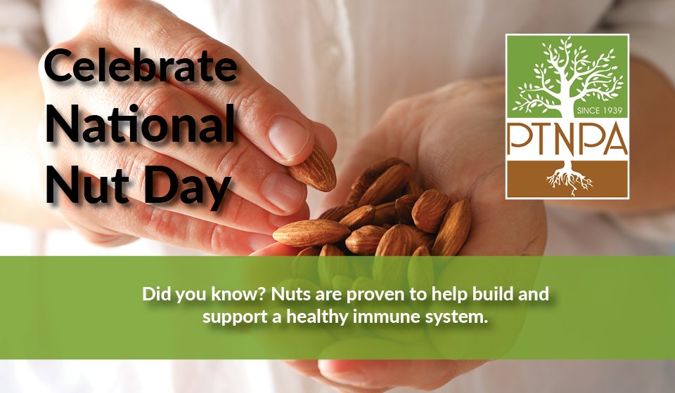 NutIndustry's tweet photo. Hoping to boost your immune system? Look no further than #HealthyNuts. Doctors recommend getting enough sleep, eating well, and reducing stress to improve your immune system. #Nuts can help you achieve all three! #NationalNutDay #HealthNuts #PTNPA2023 https://t.co/Pa5Lo4Mpml