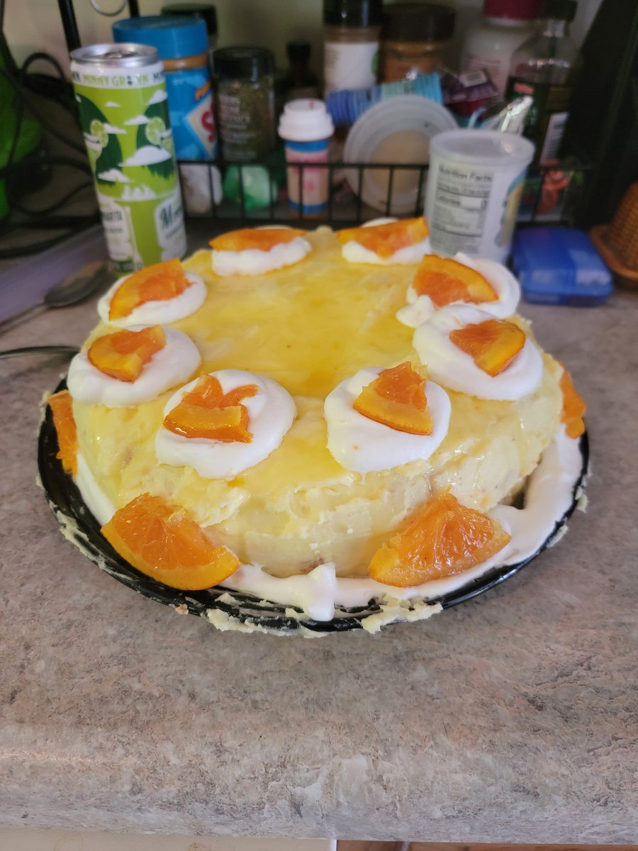 Made my #OFMD #40orangeglazecake! @HBO @rhysiedarby @TaikaWaititi