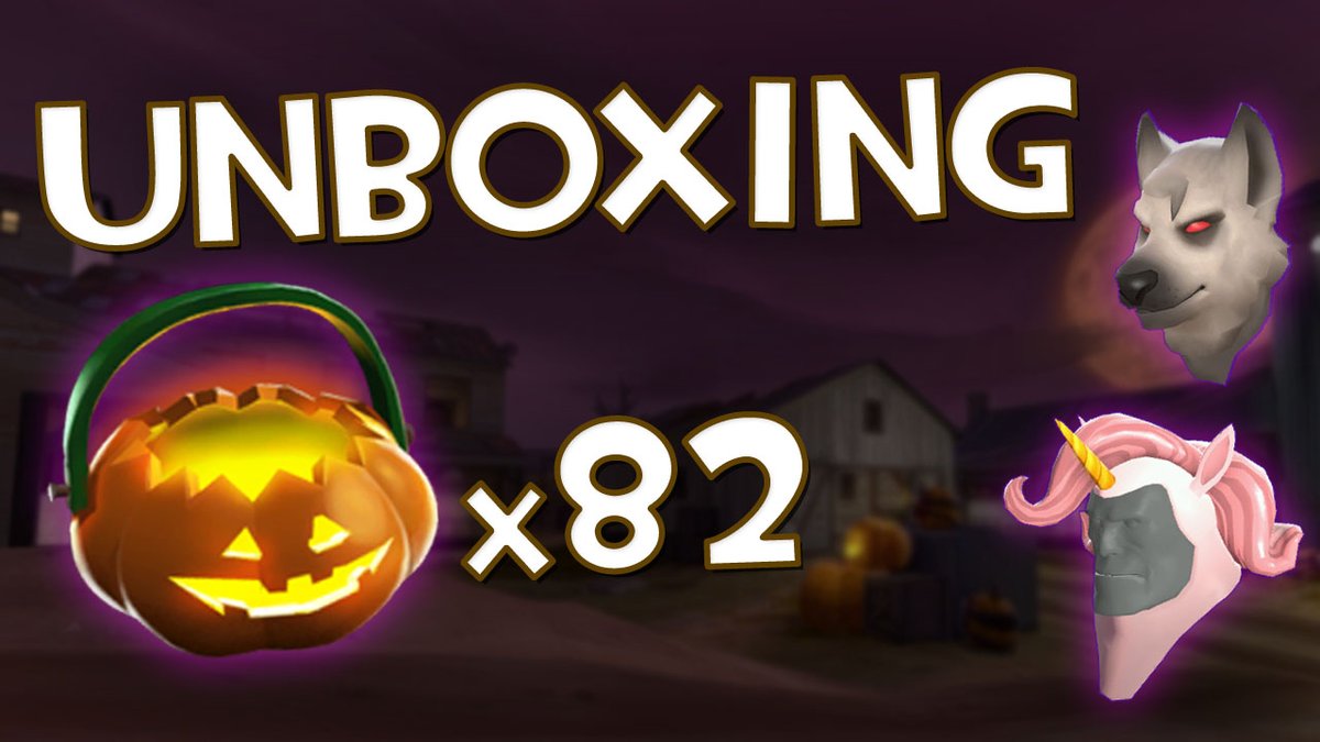 Squ1rrellyTF2's tweet photo. New Video Drop! 
Unboxing 2 YEARS worth of #TF2 Spooky Packages Live! 🎃

https://t.co/4jAvmjPgbZ https://t.co/25FnC6fzJG