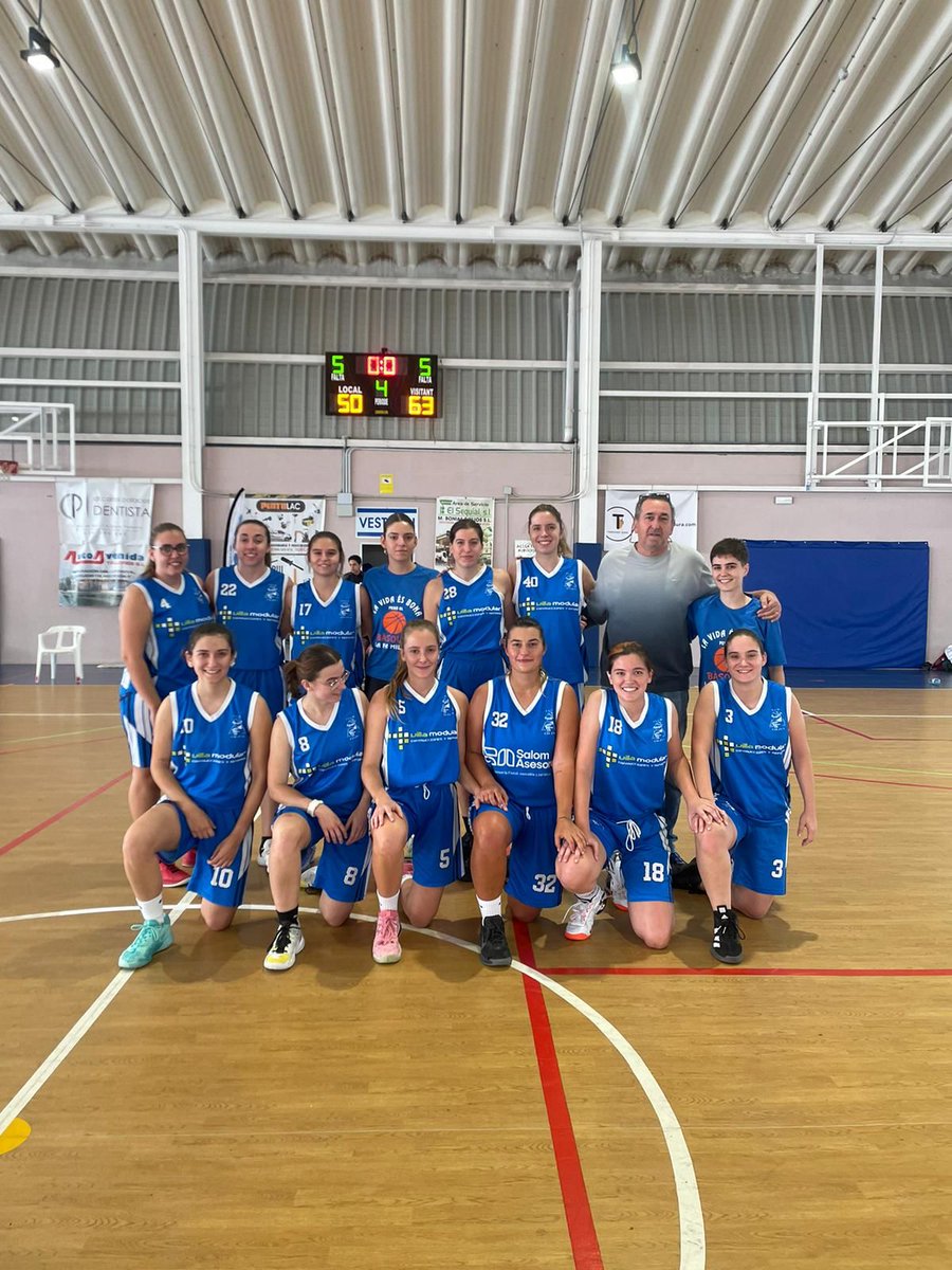 CBOliva4's tweet photo. Senior Femenino

Victoria del CB Oliva Mompó-óptica en Sueca

#FemBasquet #FemEquip #FemClub https://t.co/c2CULdoIPI