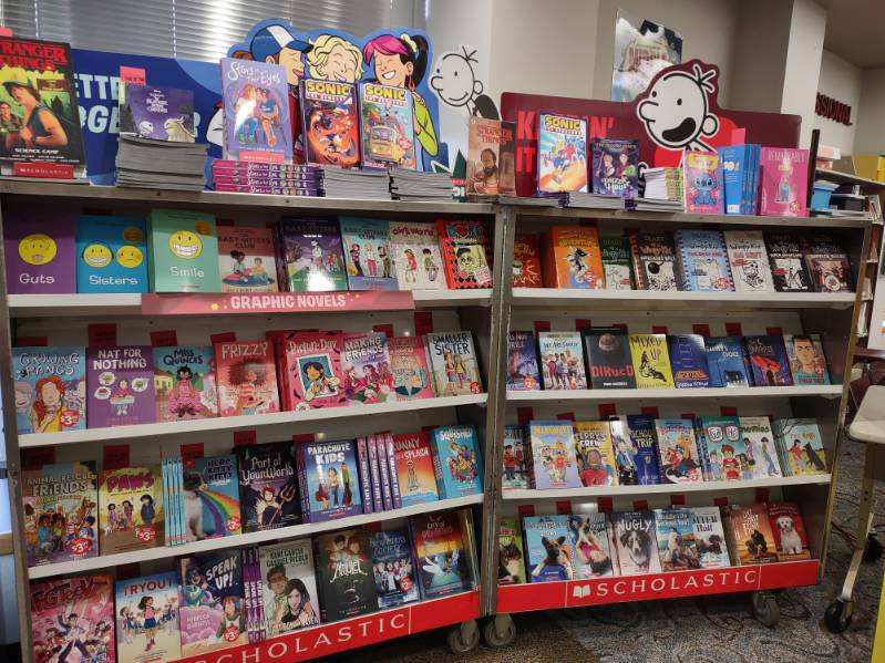 EastLymeMS's tweet photo. The Book Fair returns tomorrow!! https://t.co/Rrona546jl