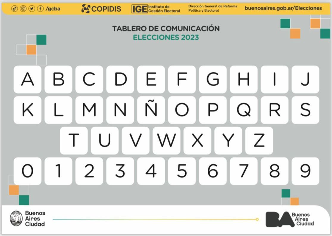 CynthiaHotton's tweet photo. ¡Felicitaciones Leandro por ejercer siempre tu deber cívico!
Estamos muy contentos de haber incorporado en todos los centros de votación de la Ciudad, los Tableros de Comunicación para personas con discapacidad.
Desde el Consejo Social seguimos comprometidos en el desarrollo de políticas públicas de inclusión.