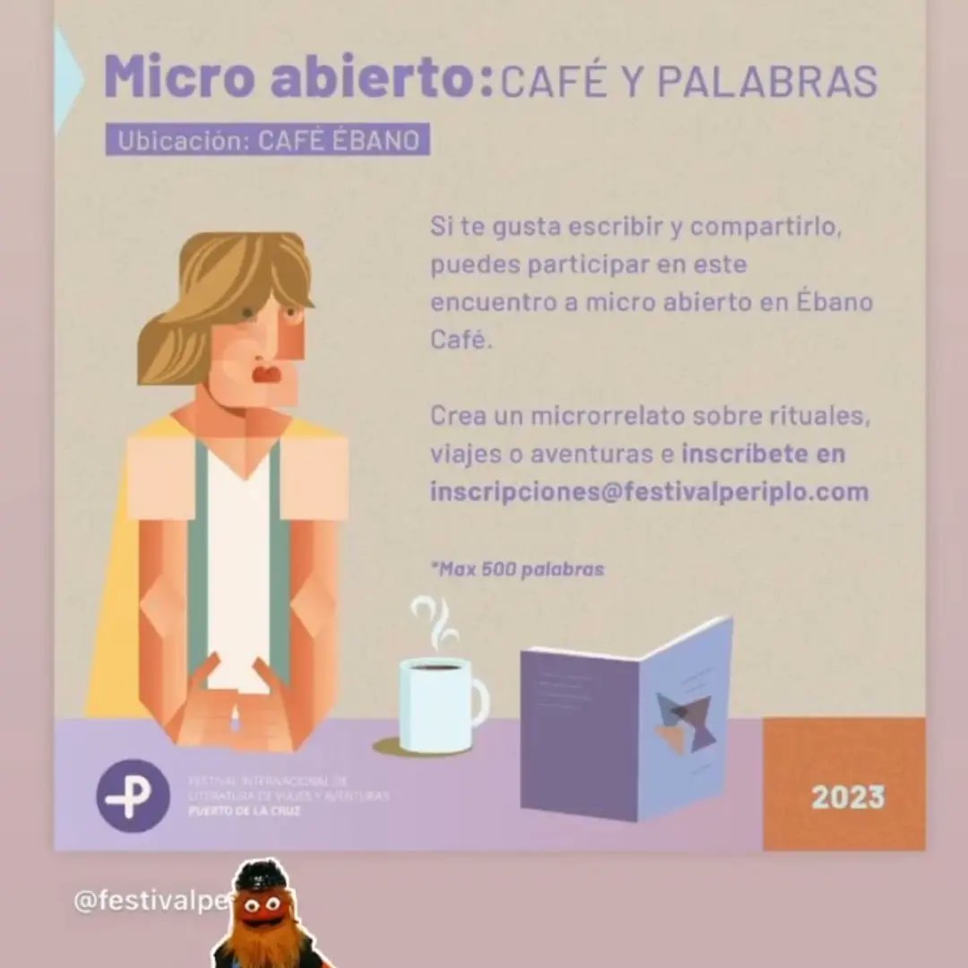 roselva_mar's tweet photo. Gracias por tan bella iniciativa y sin duda, enriquecedora experiencia. #Encuentrosliterarios https://t.co/2vr7ToVx4E