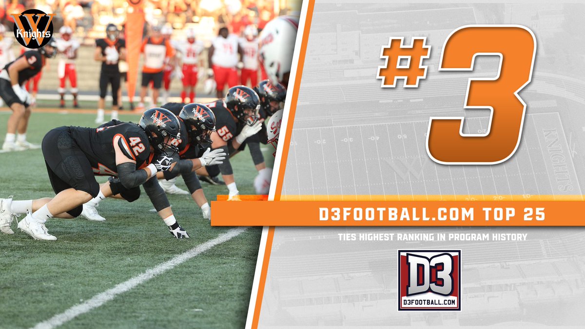 Wartburg remains No. 3 in this week's D3football.com Top 25 poll.