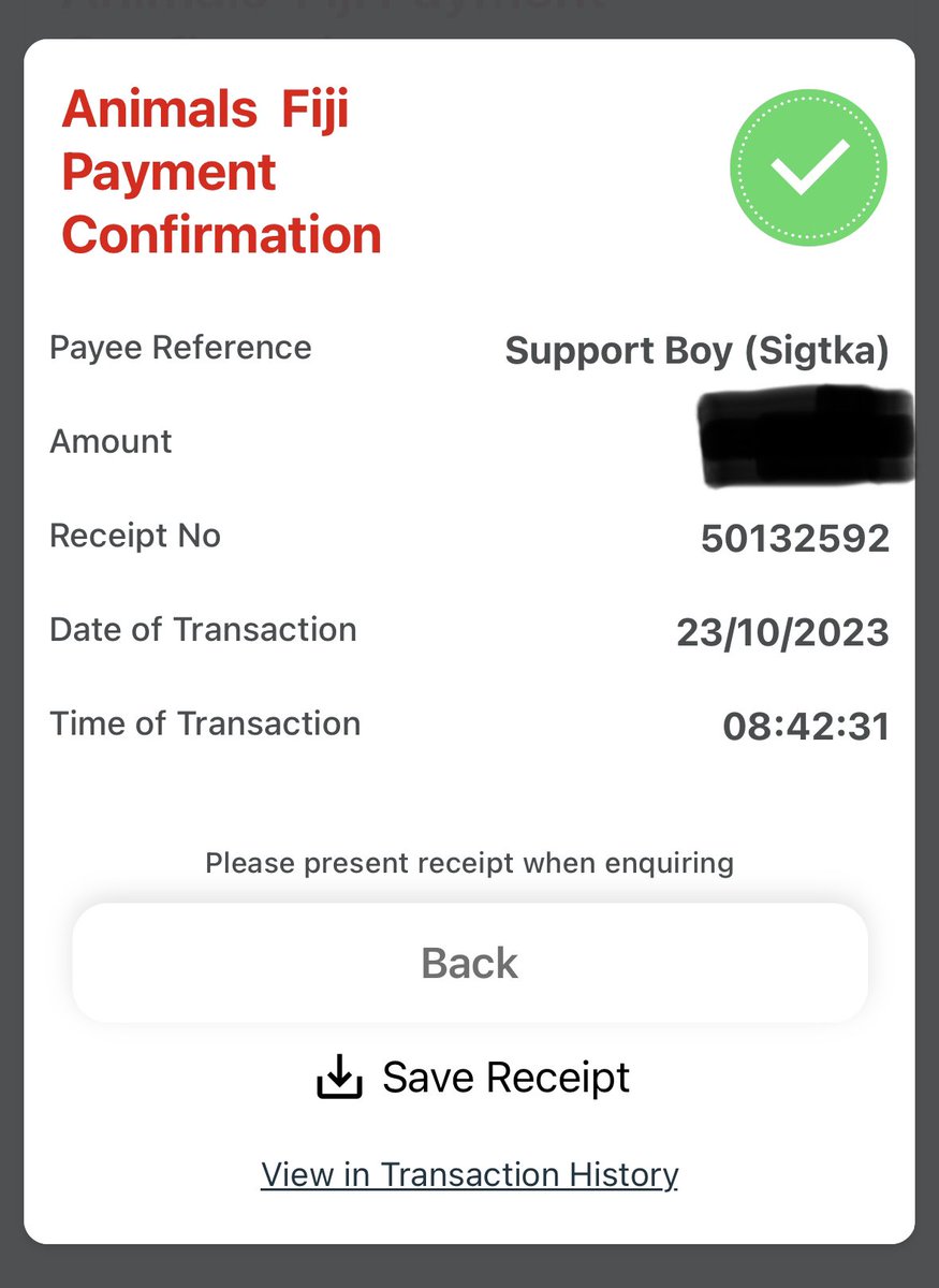 FurrrryB's tweet photo. Good YADRA #TeamFiji! Much easier now to send whatever you’re able to to @animalsfiji (go #mPaisa)! Our  humans just did to contribute to Boy’s 👇🏾👇🏾👇🏾 costs. Please help those working on the ground for the welfare of animals. https://t.co/2VycTELLwl