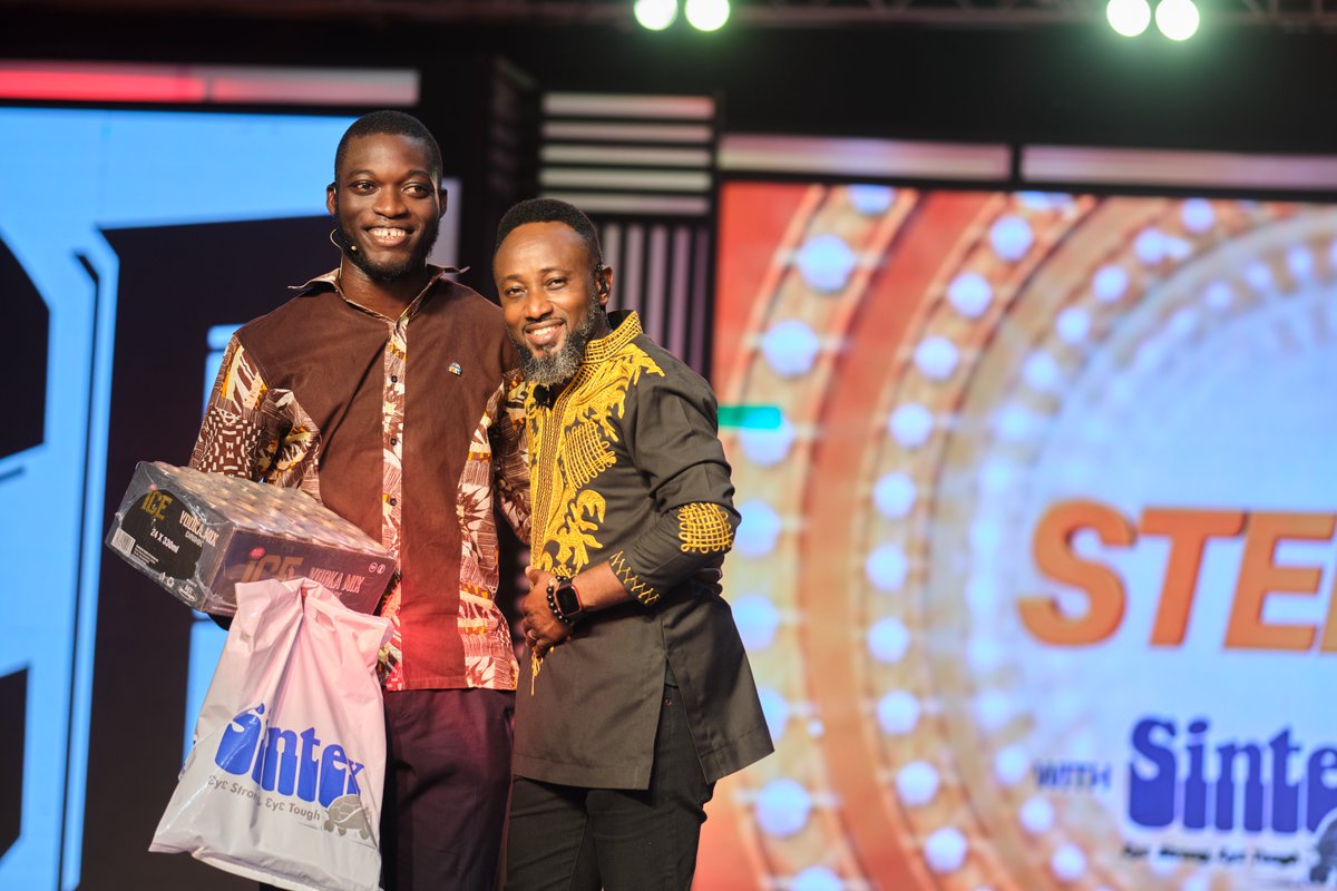 Another dream of Caleb came to pass. A celebrity picture with the man of the cash; @g_quaye. #StepUpWithSintexTank