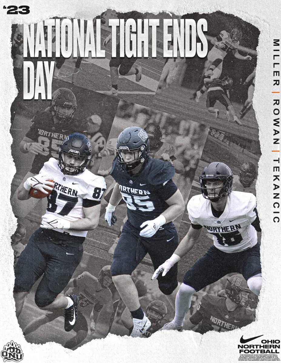Showing love to our senior TE’s on National TE day 🧡