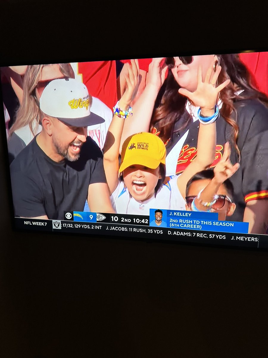 She’s everywhere!  <a href="/NFL/">NFL</a>