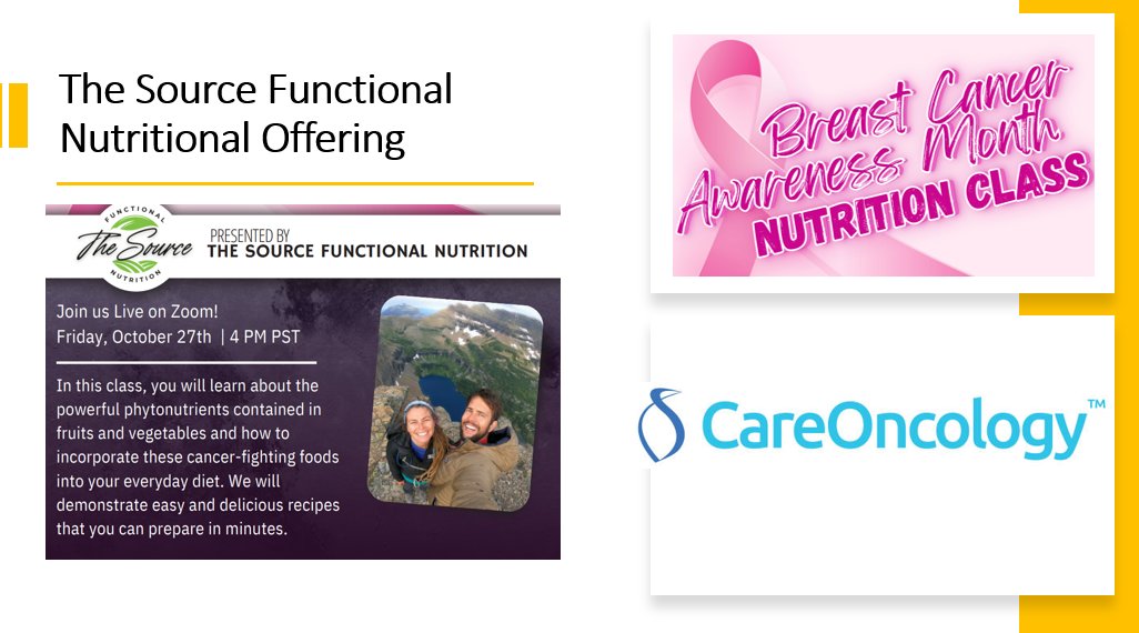 Adding to our program offerings increases our reach &amp; audience. Nutritional information is a great entry point for patients as it is a very important part of achieving positive outcomes for cancer.
#earlymakescents #stagezerolifesciences #cancer #nutrition #oncology #careoncology