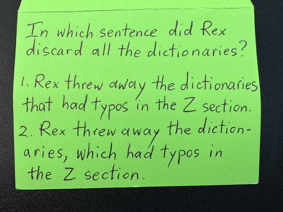 Ellen is at the Grammar Table tweet media