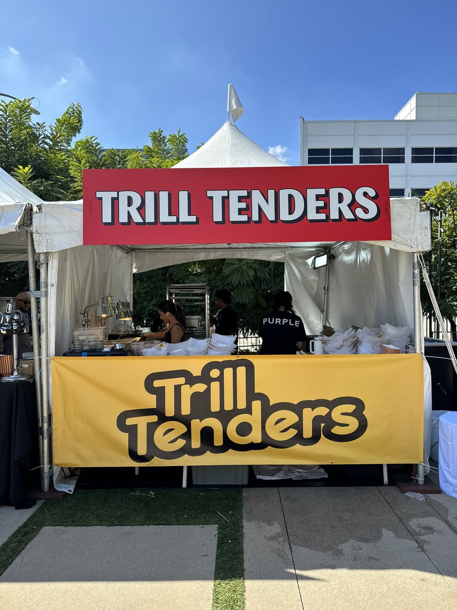 Out here at Tender Fest! 🐣🐔