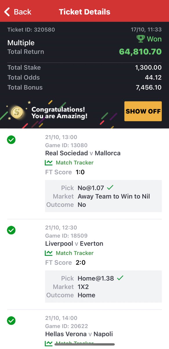 Adewole456's tweet photo. Thank God for this 🙏🏾🙏🏾
We are winning this week again 
Lots of winning tickets today 
Quickly join the moving train now 
Follow @Mharyourwa___ too https://t.co/sXrEuiBm3M
