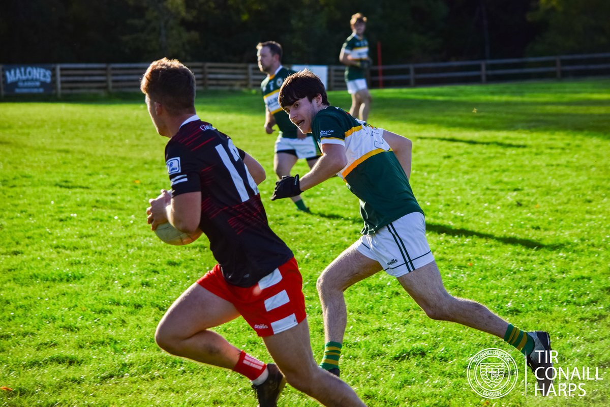 TirConaillHarps's tweet photo. Huge congratulations to the team on todays win in the  Junior Championship Final. Thank you to Glasgow Gaels for yet another fierce game. 

FT: Tir Conaill Harps 3-10 Glasgow Gaels 1-07
Match Photos: https://t.co/fnXpppdKEl https://t.co/uwlZCyOzky