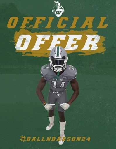 After a great call with <a href="/dan_pippin/">Dan Pippin</a> I’m blessed to receive an offer to play <a href="/WebberFB/">Webber Int'l University Football</a>
<a href="/PlantCityFB/">Plant City Football</a> <a href="/_housecall/">Terrence Hicks</a> <a href="/Coachwbbaker/">Will Blankenbaker</a>