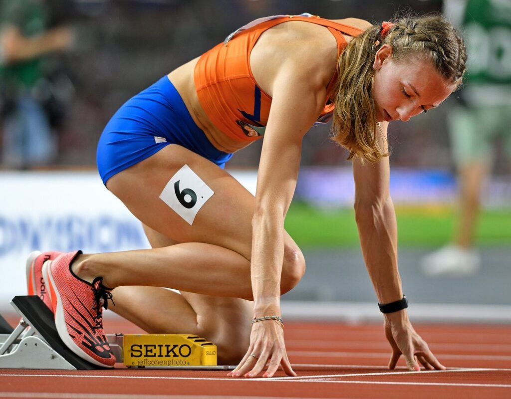 Femke Bol, Nederlands, 400 meters hurdles , 2023 World Championships in Budapest. ⭐️World Champion⭐️51.70 sec. . 2023 Female European Athletics Athlete of the Year. . . . #femkebol #nederland #worldchampion #400mhurdles #trackandfield #athletics #hurdl… instagr.am/p/Cytxm4DSVxs/