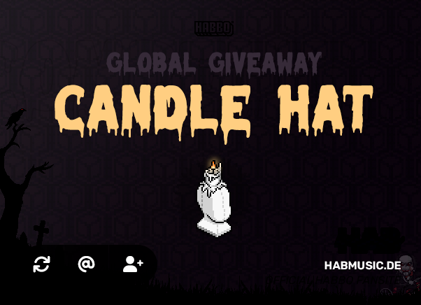 HABXMUSIC | Habbo X Fansite (@habxmusic) on Twitter photo โ ๏ธ๐ฉธ GLOBAL COMPETITION 6+7/10 ๐ฉธโ ๏ธ
โน๏ธ COMPETITION ENDS IN 3 DAYS! 2 WINNERS!
To get a chance for a CANDLE HAT you have to:
โ
Follow <a href="/HabMusic/">HabMusic</a>
๐ฌ Tag 3 friends
๐ RT the tweet
โค๏ธ Like the tweet
๐ habmusic.de - your habbo fansite for articles, badge infos and more! โ ๏ธ๐ฉธ GLOBAL COMPETITION 6+7/10 ๐ฉธโ ๏ธ
โน๏ธ COMPETITION ENDS IN 3 DAYS! 2 WINNERS!
To get a chance for a CANDLE HAT you have to:
โ
Follow <a href="/HabMusic/">HabMusic</a>
๐ฌ Tag 3 friends
๐ RT the tweet
โค๏ธ Like the tweet
๐ habmusic.de - your habbo fansite for articles, badge infos and more!
