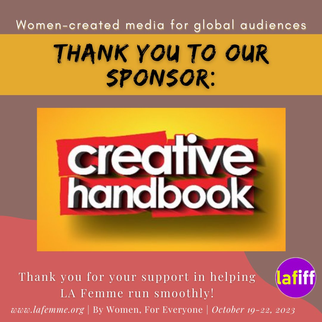 We’d like to give a shoutout to Creative Handbook Production Resources!! Creative Handbook is the leading source for film, television, commercials and events both in print and online. Their products and services have been of GREAT help this weekend, check them out!