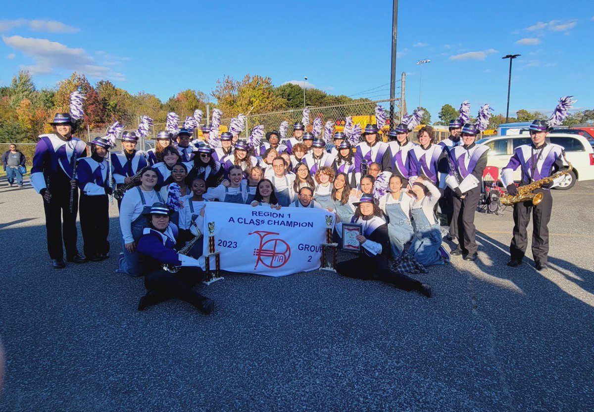 Cherry Hill West Marching Band is back to back Region 1 Chapter Champions! @ChpsTweets @CHWestWeb @CHWMusicBooster @CherryHillWest