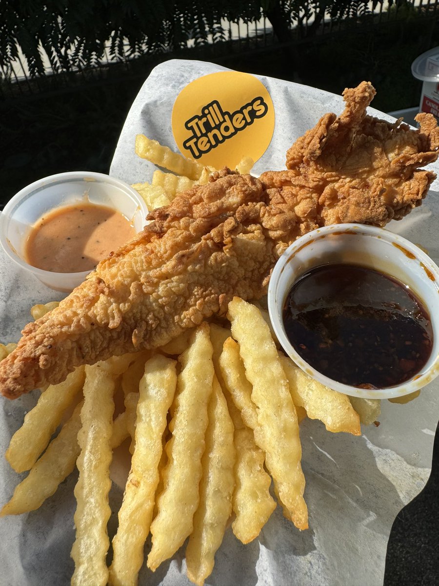 Trill Tenders with Soy OG and Pink OG sauce