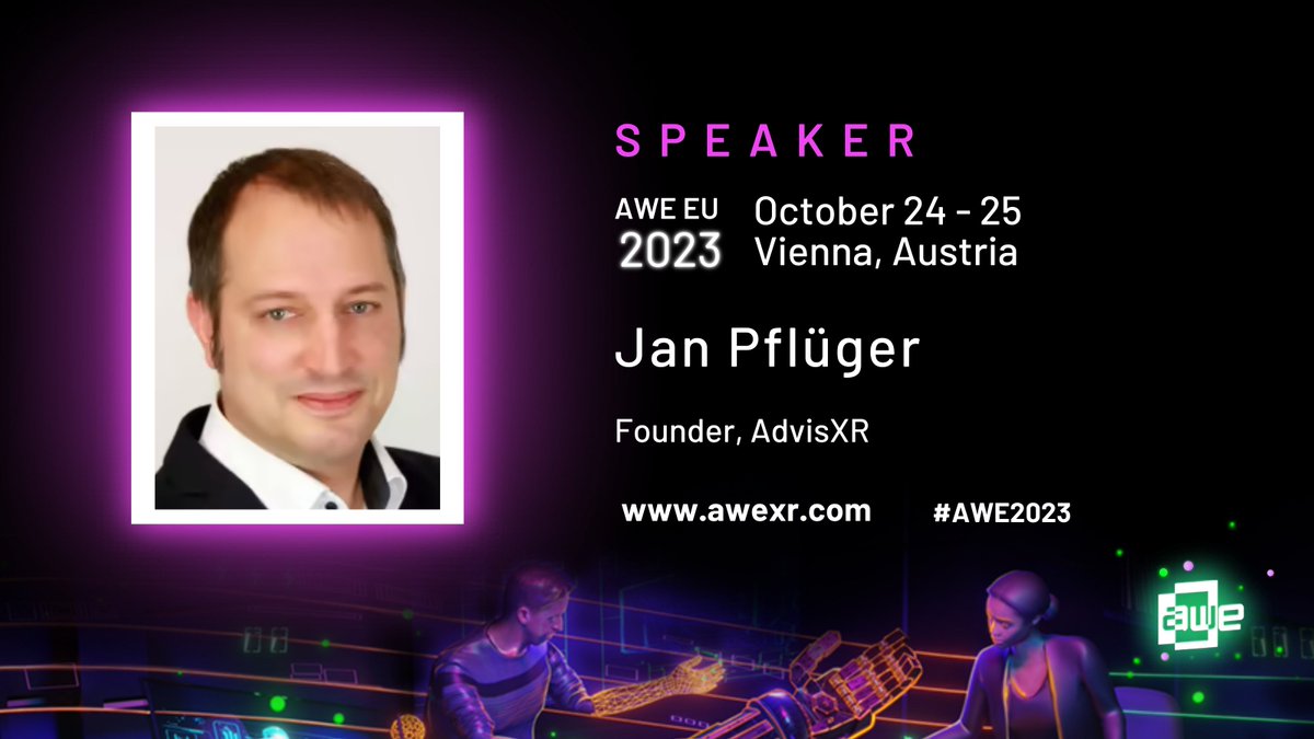 Everything prepared to meet AWEsome people in Vienna!  #AWE2023! Join us in Vienna, Austria, October 24-25, for the Annual AWE EU! Hurry up to get your tickets now -> dm for a 20% discount awexr.com @Arealityevent #AugmentedReality #VirtualReality