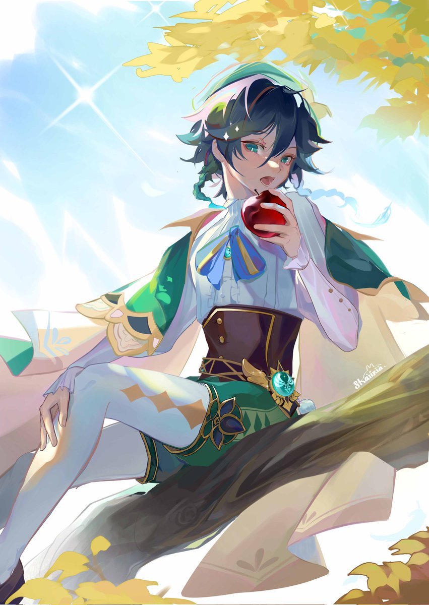 skaiiria's tweet photo. 🍎
#venti #HoYocreators #GenshinImpact https://t.co/OwlcPtCXyQ