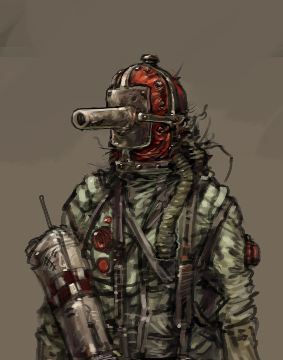 modredcastleton's tweet image. Scold&apos;s Bridle ☢️☢️ #HibernaculumGame #NPC