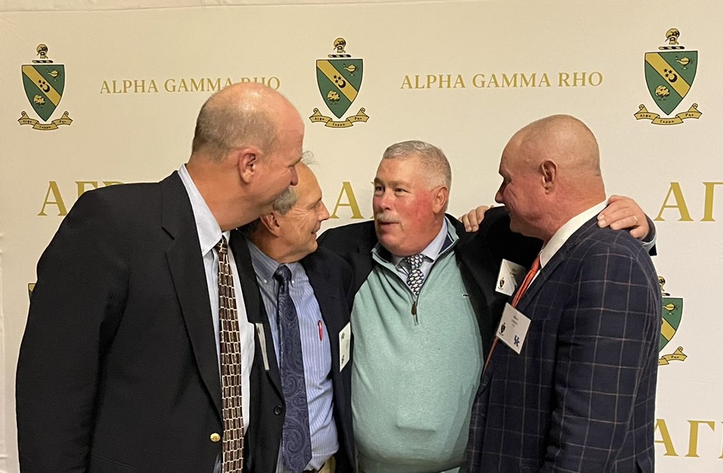 marc_guilfoil's tweet photo. 41 years ago we were pledge brothers and roommates at UK. Nothing has changed except we got a lot older pretty darn quick!  AGR 💪🏻 #ToMakeBetterMen
@alphagammarho @UKAlphaGammaRho
@keeneland https://t.co/dvTlZ1jV4Y