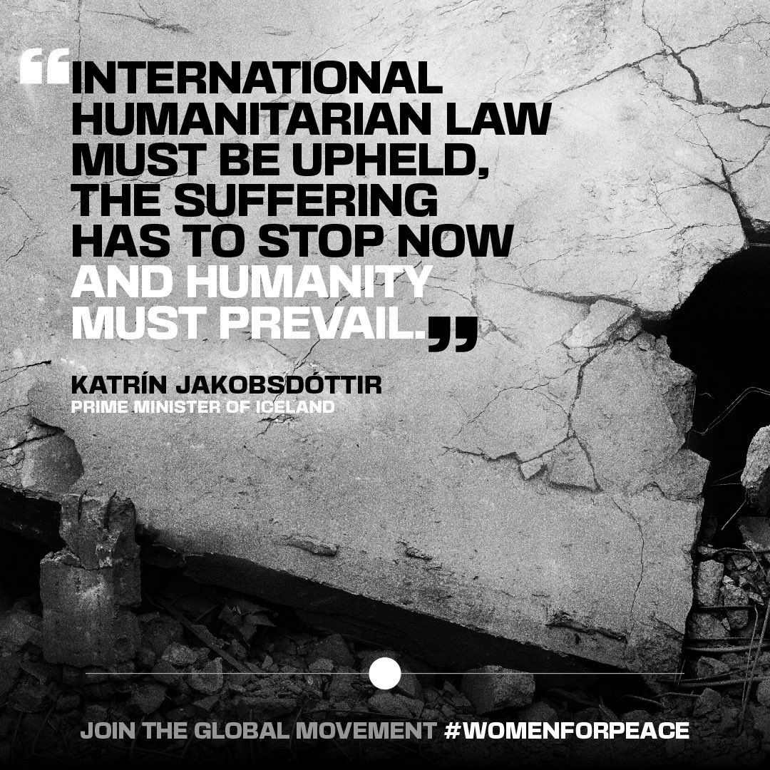 #WomenForPeace