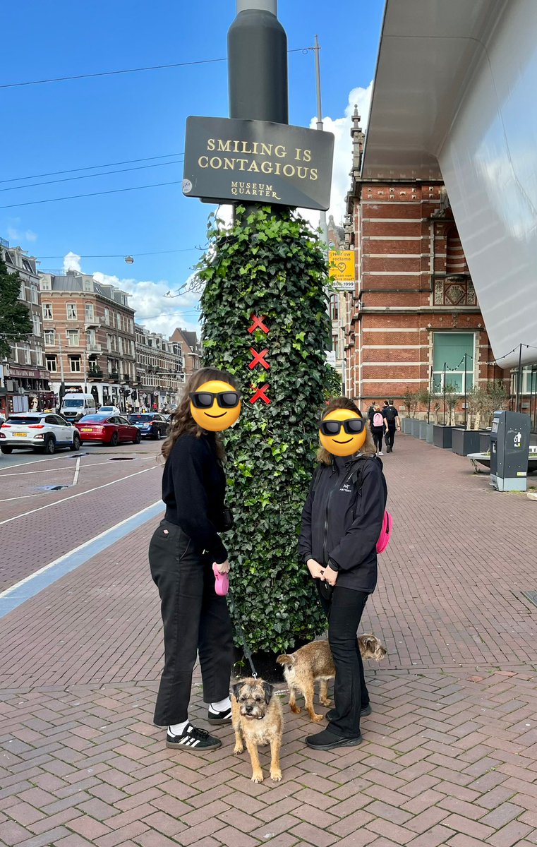 SamPlusLou's tweet photo. We haz been to Hamsterdam, to see Hoosis graduwachun @UvA_Amsterdam  #BTposse #TramLife https://t.co/MclmzTivSj
