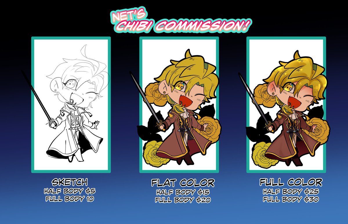 Doppomochii's tweet photo. Changing up my commissions a little
It your interested at all my dm’s are open #commissionopen https://t.co/QTGpfYXpDP