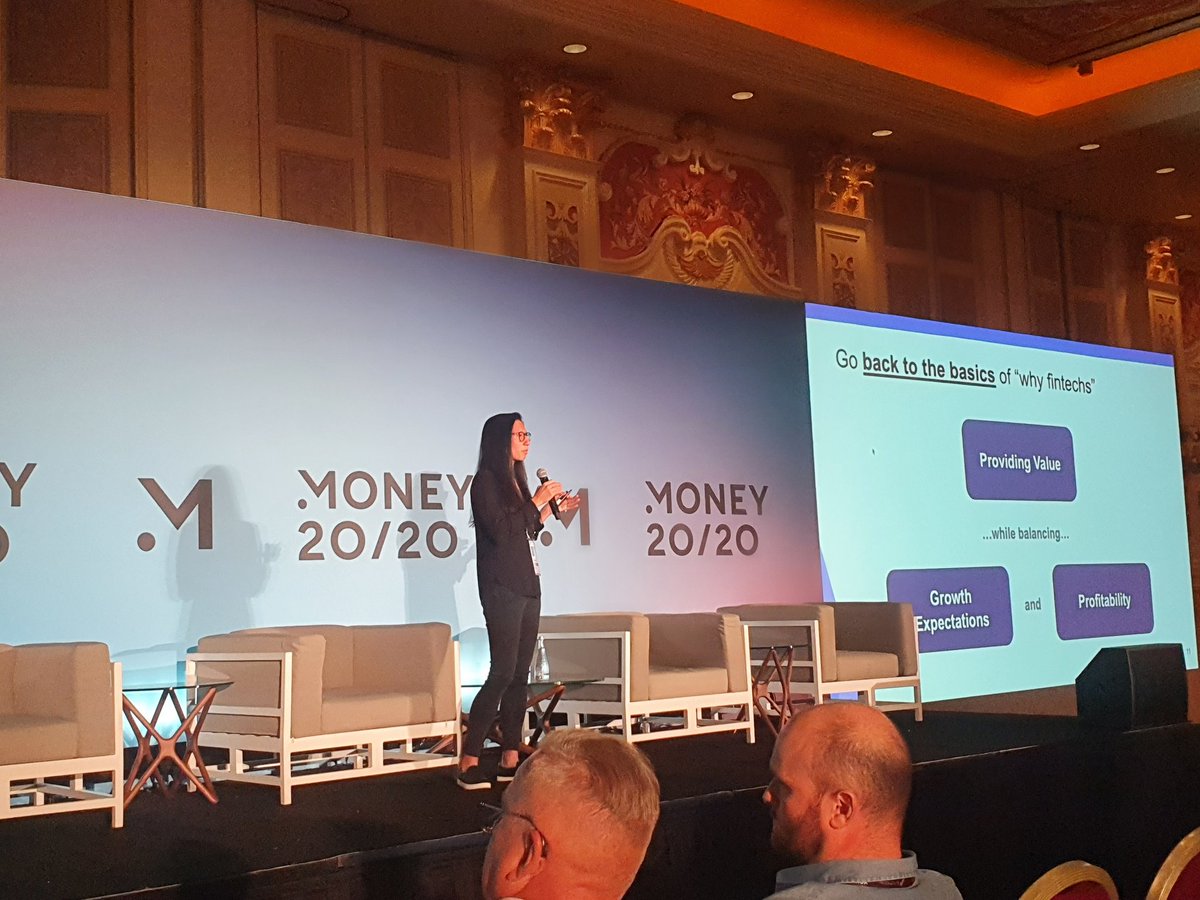 Taniachinos's tweet photo. Did Fintechs forget how to make money?
@michelleswiec @McKinsey 

@money2020 https://t.co/sWJ9FFaYFL