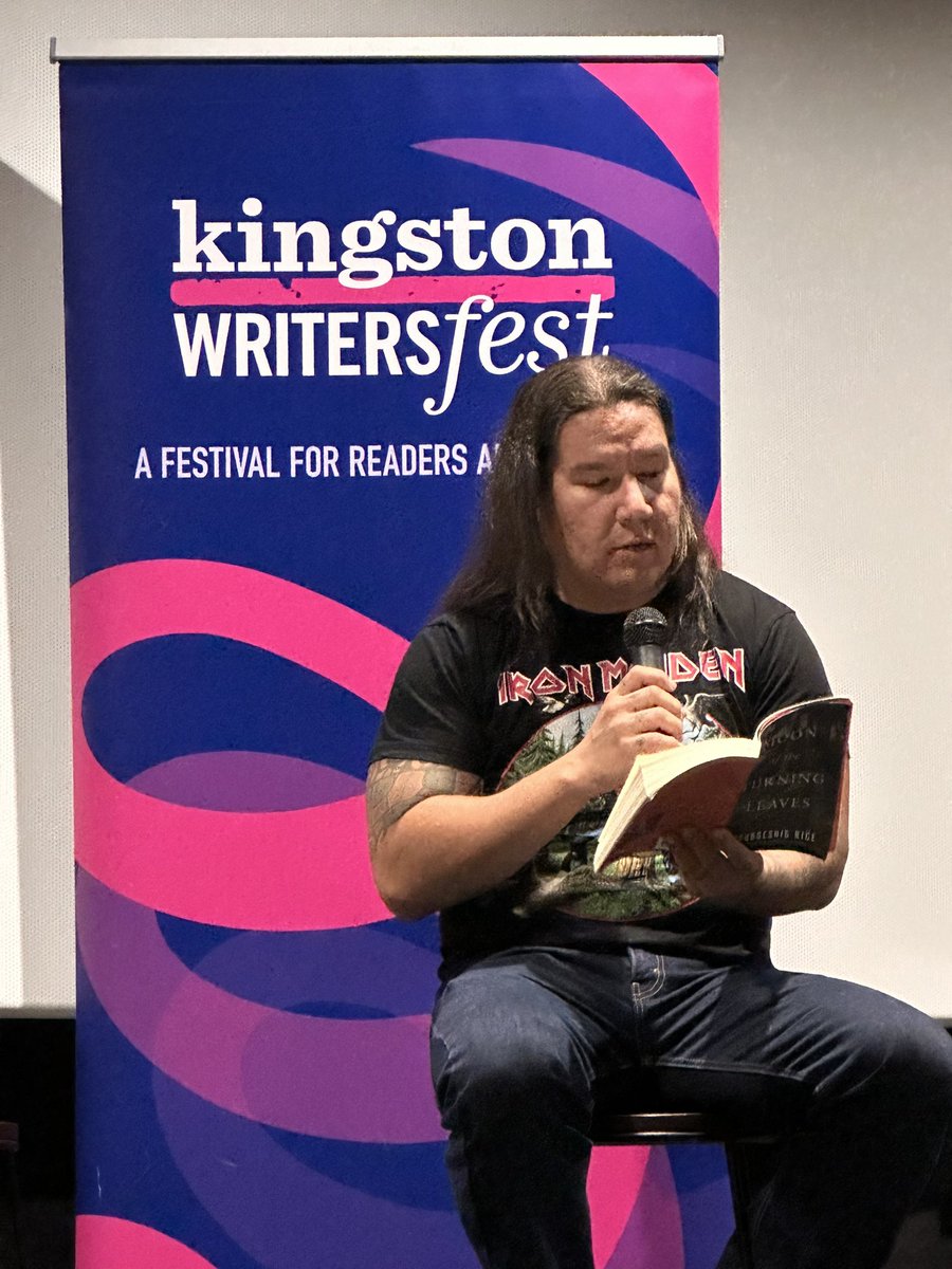 cathybirkas's tweet photo. Lovely afternoon hearing @waub discuss his works. Nice to finally see him in person and not through a computer screen! https://t.co/FU1YGga6qy
