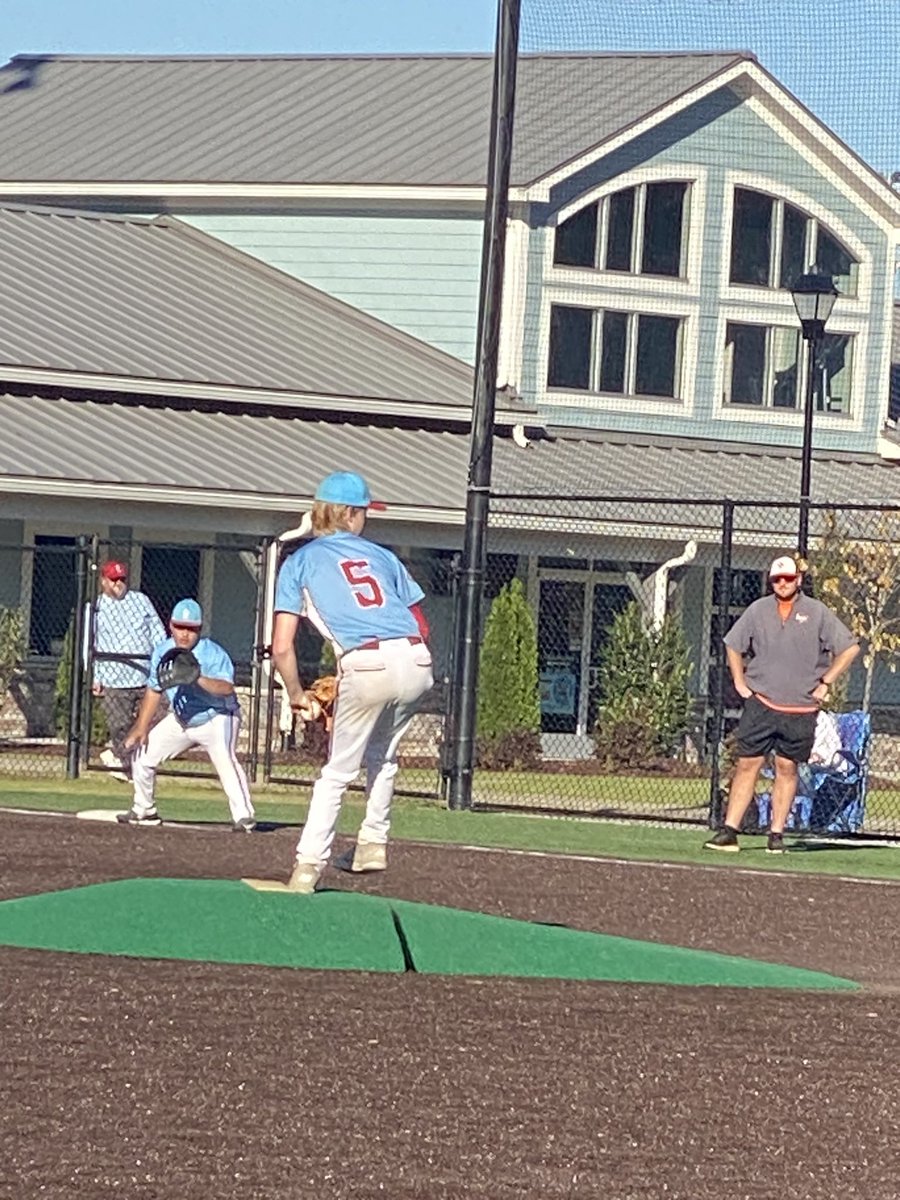 CharlieHow27's tweet image. Pitched 4 innings in relief in the season finale.  Surrendered 1 hit and 0 ERs.  Looking forward to getting at it in the off season.@RegulatorsBB @baseball_lcs16