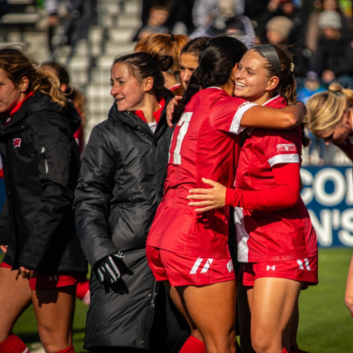 B1G road win for <a href="/BadgerWSoccer/">Wisconsin Women’s Soccer</a> against No. 4 Penn State, marking the first time the Badgers have beat Penn State on their pitch since 2010!

With the win, the Badgers are heading into the Big Ten tournament as a 3 seed, facing off against Rutgers at McClimon on Sunday, Oct. 29.
