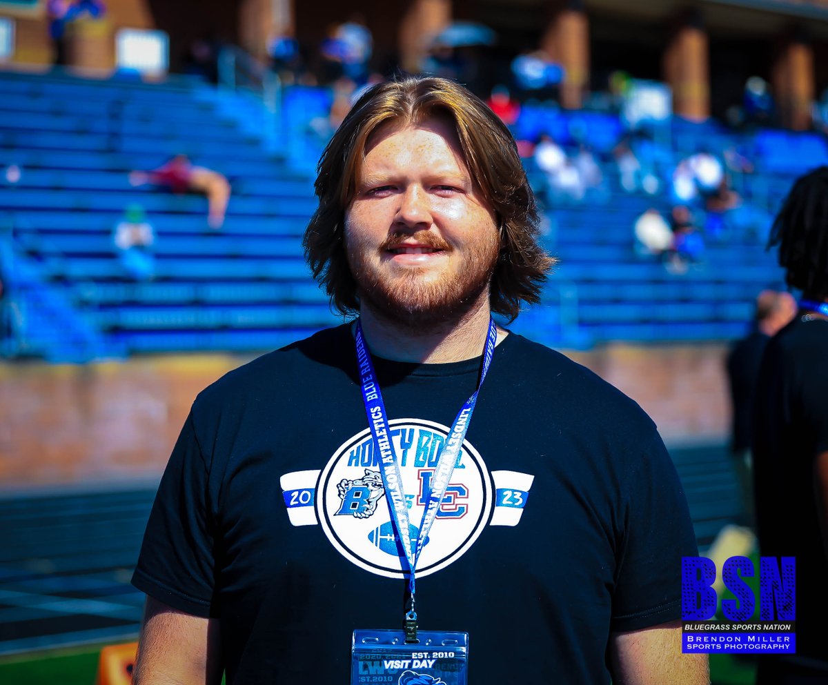 EvanMiller7603's tweet photo. Great visit to @LWC_Football yesterday.  Really enjoyed the game and seeing the campus!  Thanks @Coach_CotterLWC for having us down.  @CoachKleckler @LWCAthletics @EliteZoneShow https://t.co/9Ppxe1Usre