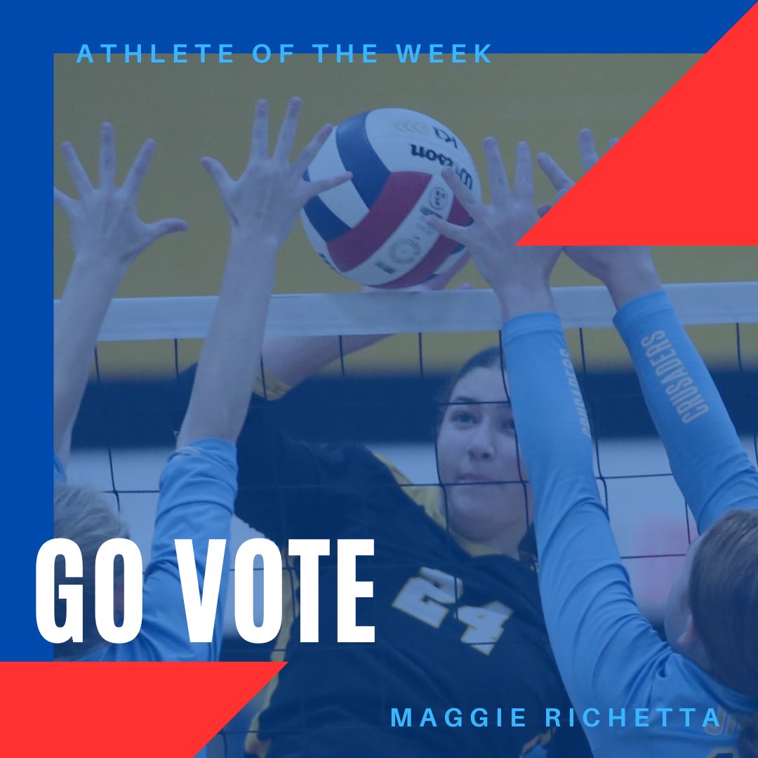 Congrats to 18 Red MH Maggie Richetta on being nominated for Athlete of the Week! Our LJSR family is incredibly proud of your hard work this season!! 

Go and show her support by voting on the link below ❤️🏐

newstrib.secondstreetapp.com/NewsTribune-At…