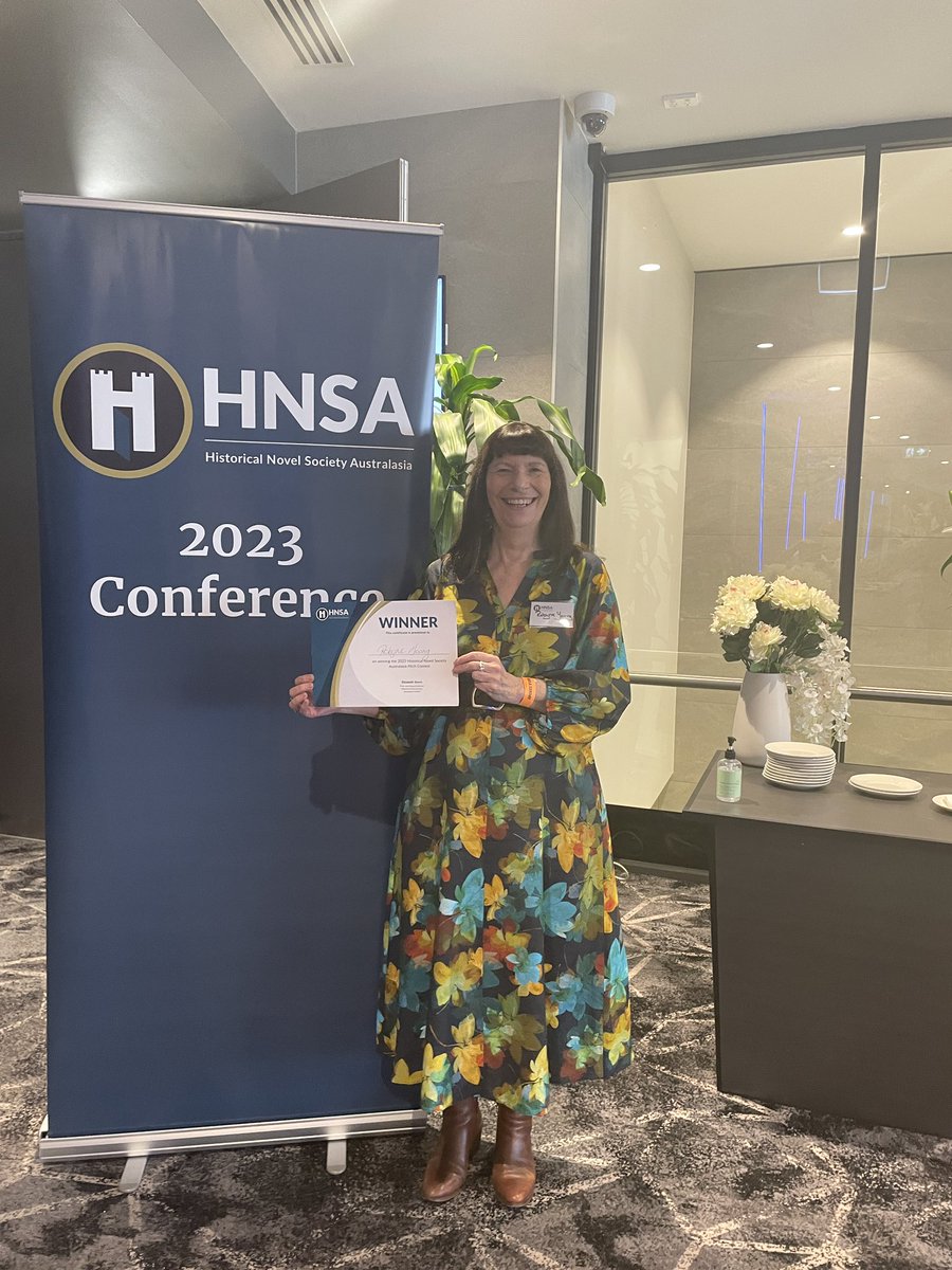 @kmjgardiner @HNSAustralasia Lovely to catch up with you. A great conference indeed and for me, a huge boost in terms of feeling like I am getting closer to my publishing goals. Winning the Pitch Contest a major highlight for me 💕🖊️