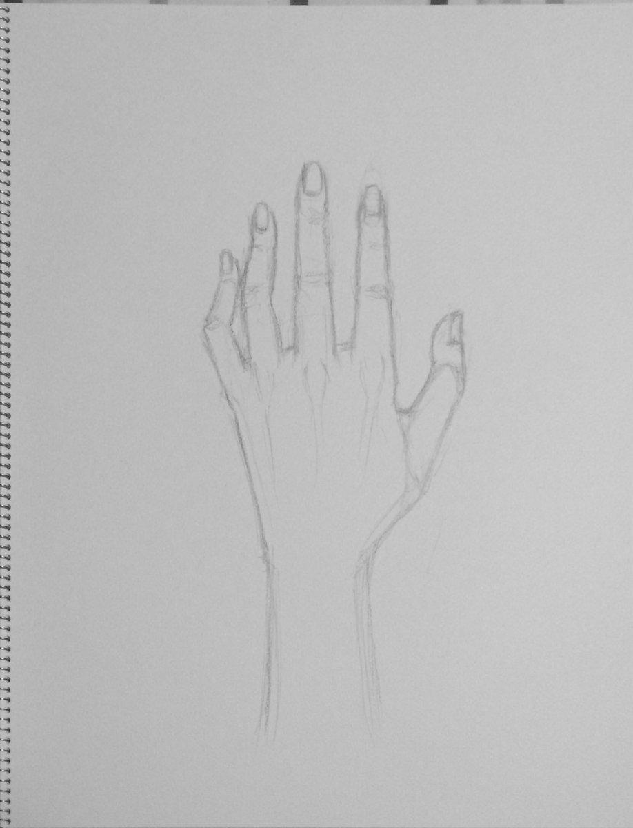 ogg_drawing's tweet photo. 手が描き上がるまで。

#イラスト #イラストレーター #アナログイラスト #アナログ画 #howtodraw https://t.co/7Macxd5mBn
