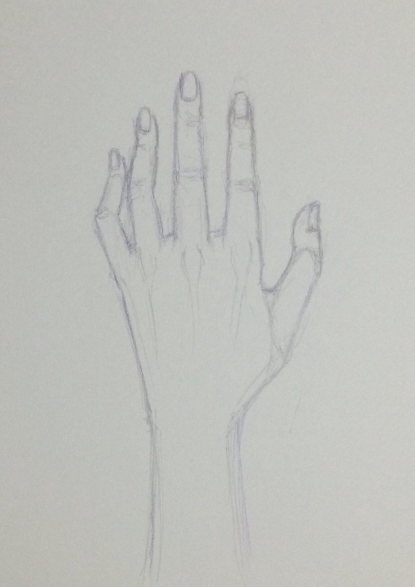 ogg_drawing's tweet photo. 手が描き上がるまで。

#イラスト #イラストレーター #アナログイラスト #アナログ画 #howtodraw https://t.co/7Macxd5mBn