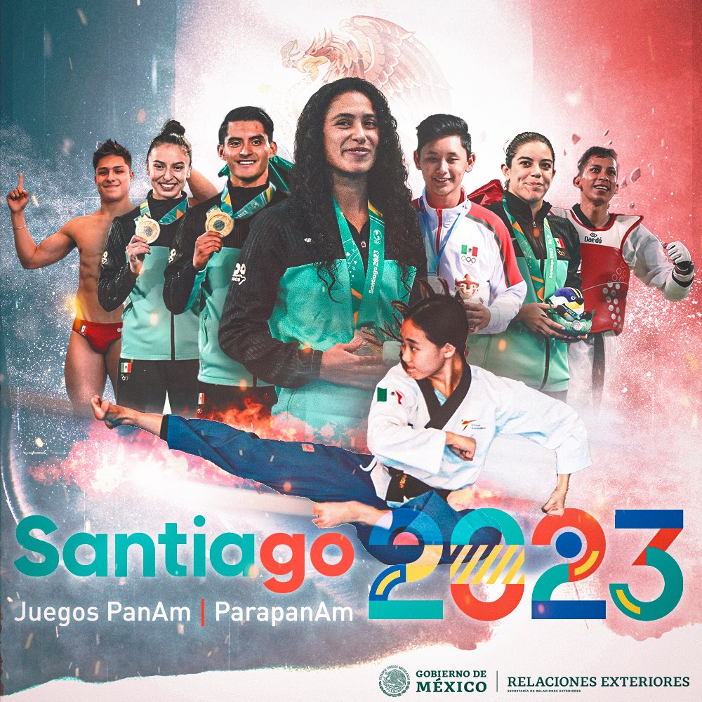 🥇Estos son los oros en los Juegos Panamericanos <a href="/santiago2023/">Santiago 2023</a>. ¡Felicidades a nuestros talentosos atletas mexicanos por su esfuerzo y dedicación! 🇲🇽 <a href="/SRE_mx/">Relaciones Exteriores</a>