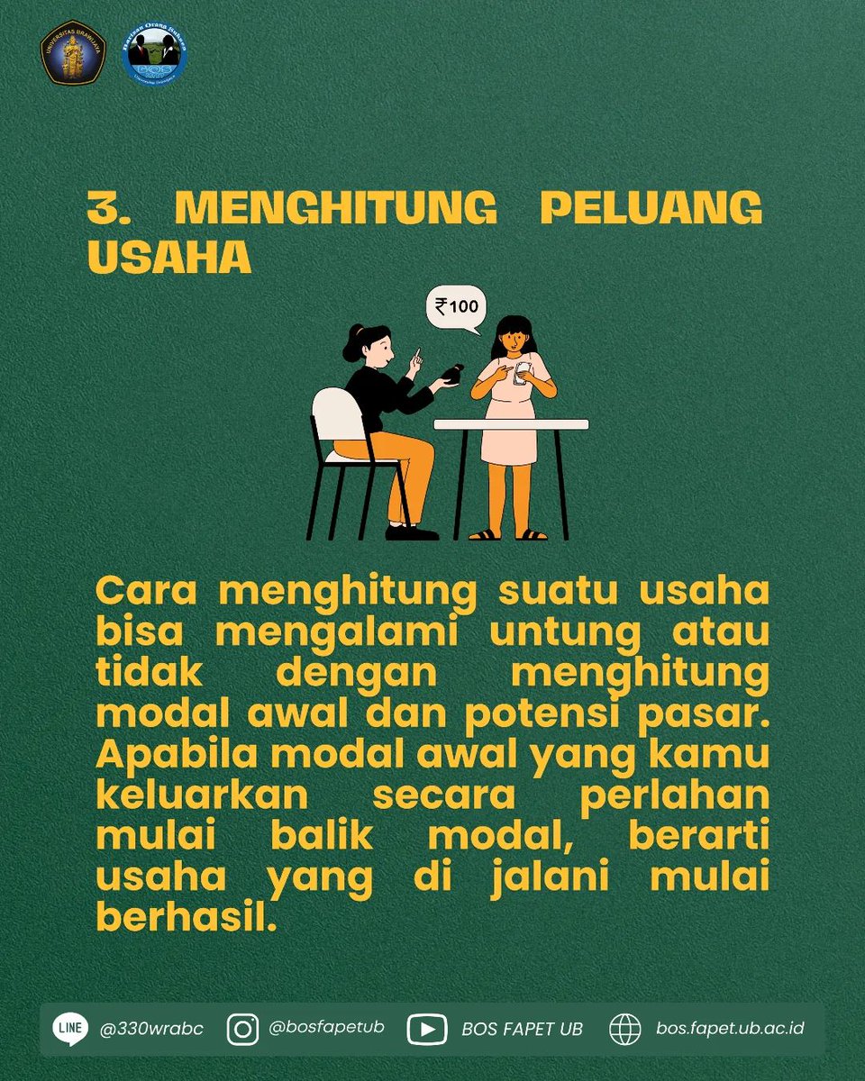 bosfapetub's tweet photo. [CREATIVE YOUNGPRENEUR TEMUKAN PELUANG BERWIRAUSAHA]

Bagi kalian yang baru saja terjun di dunia kewirausahaan, peluang adalah salah satu hal penting yang harus diperhatikan. Bagaimana caranya mencari peluang usaha bagi seorang pemula? Berikut langkah-langkahnya : https://t.co/emMWHVyjd4