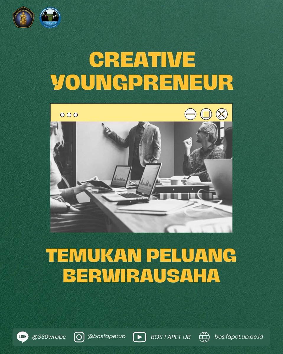 bosfapetub's tweet photo. [CREATIVE YOUNGPRENEUR TEMUKAN PELUANG BERWIRAUSAHA]

Bagi kalian yang baru saja terjun di dunia kewirausahaan, peluang adalah salah satu hal penting yang harus diperhatikan. Bagaimana caranya mencari peluang usaha bagi seorang pemula? Berikut langkah-langkahnya : https://t.co/emMWHVyjd4